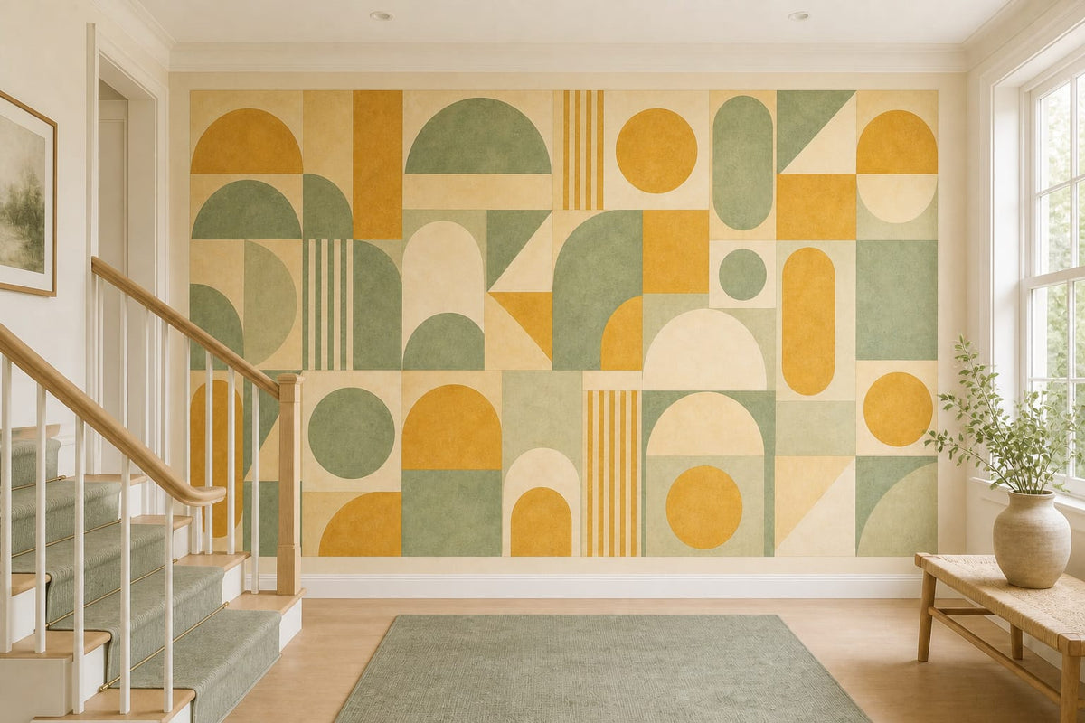 Cream Design Wallpaper Mural product view