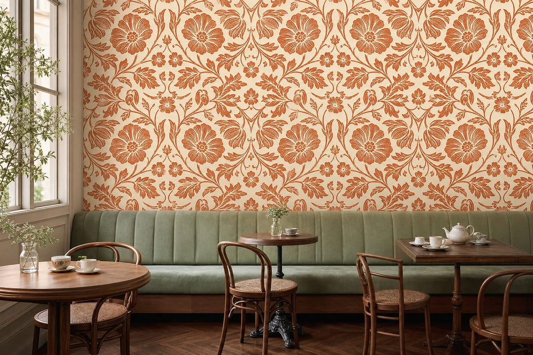 Cream Design Wallpaper Mural product view