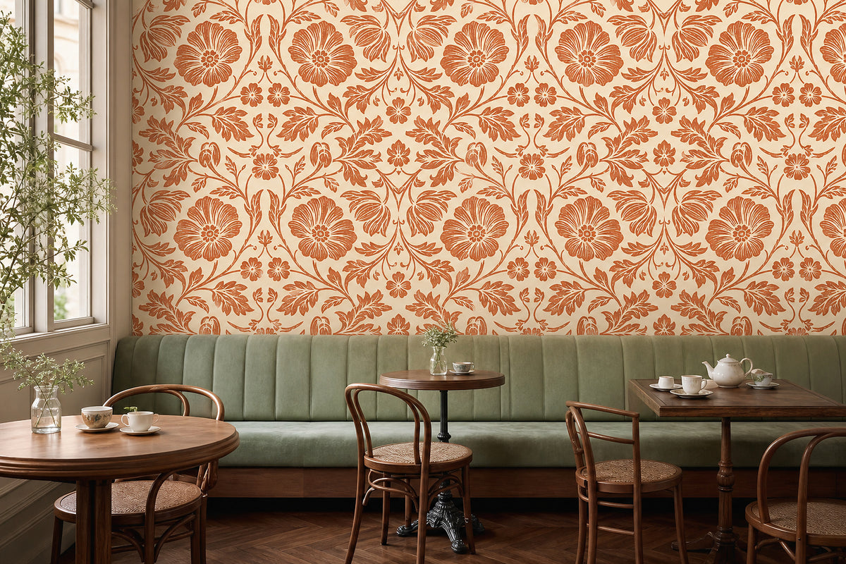 Cream Design Wallpaper Mural product view