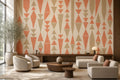 Cream Design Wallpaper Mural