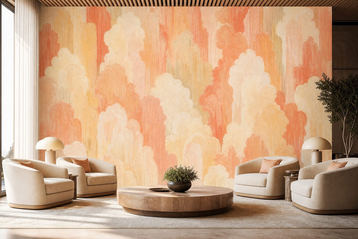 Cream Design Wallpaper Mural product view