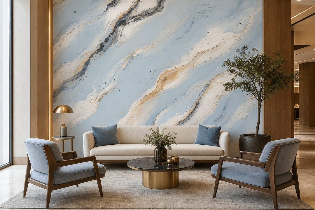 Cream Design Wallpaper Mural product view