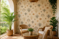 Cream Design Wallpaper Mural