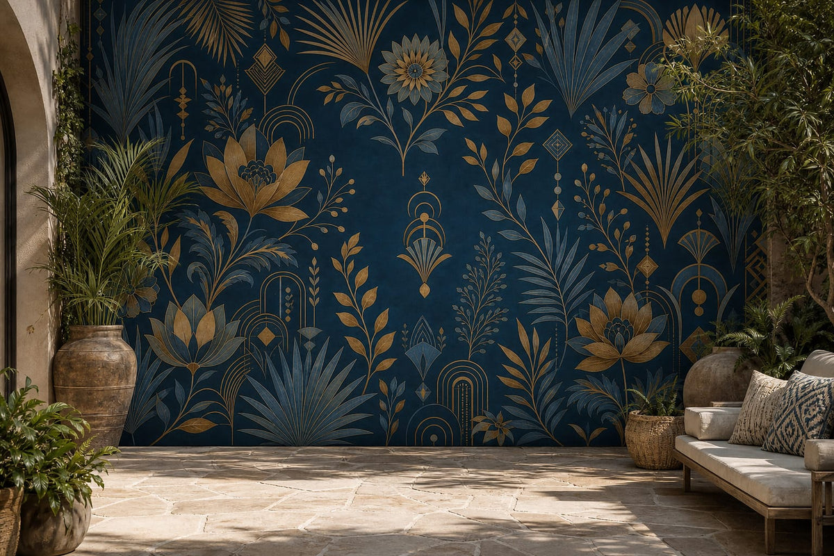 Cream Design Wallpaper Mural product view
