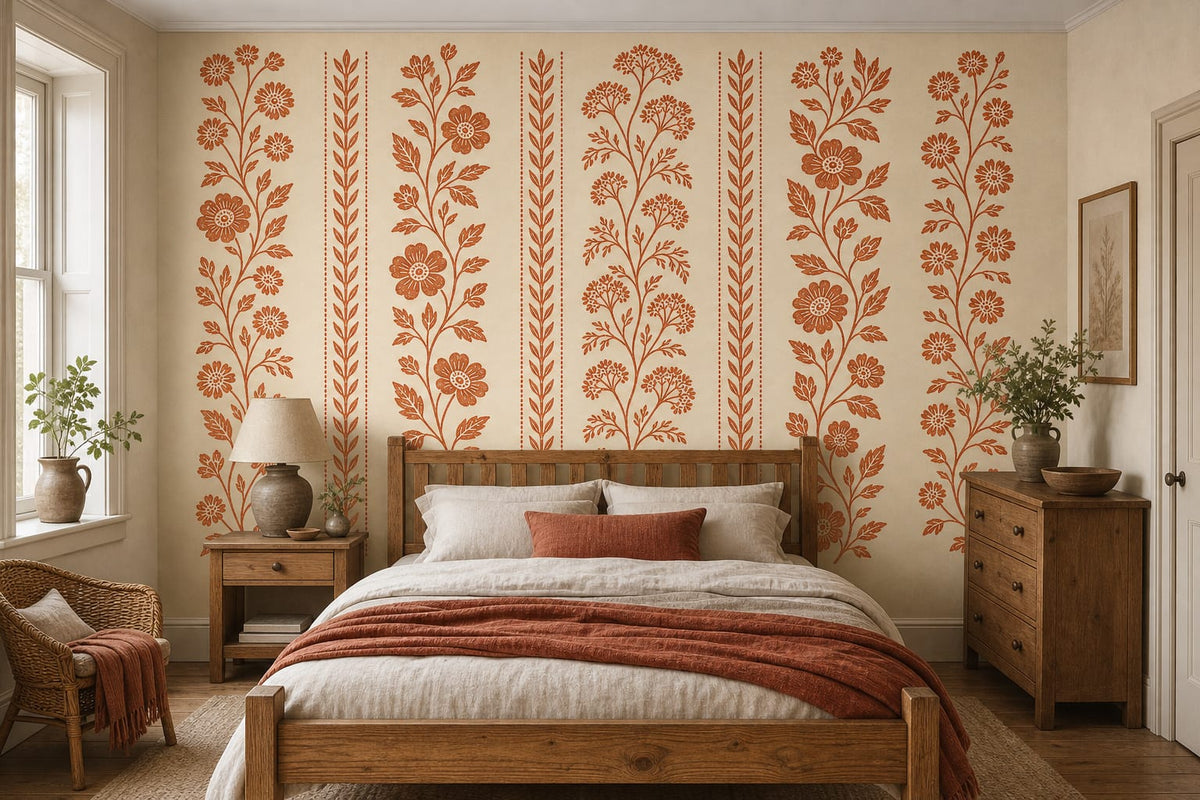 Cream Design Wallpaper Mural product view