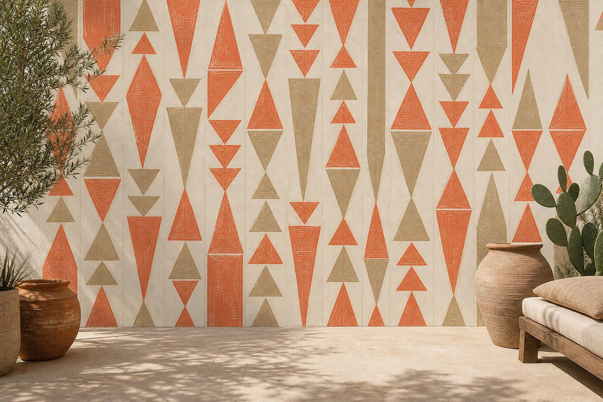 Cream Design Wallpaper Mural product view