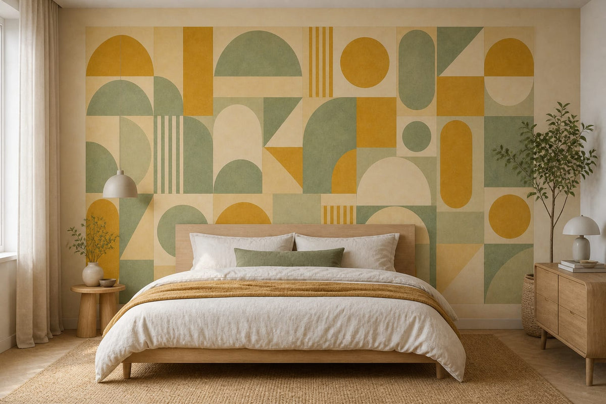 Cream Design Wallpaper Mural product view