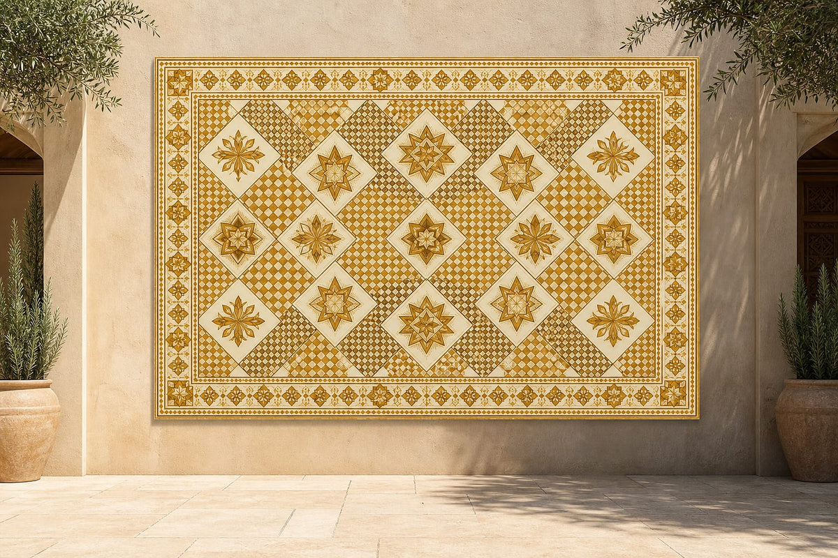 Cream Design Wallpaper Mural product view