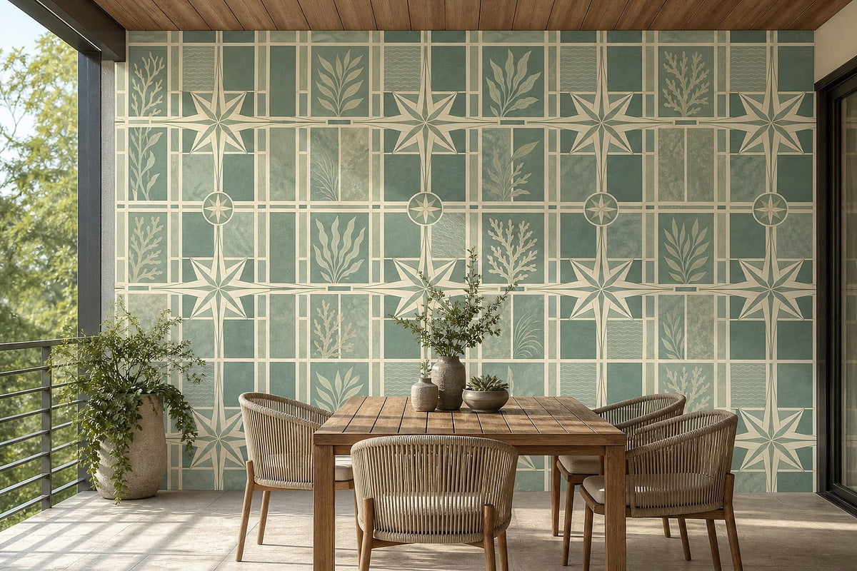 Cream Design Wallpaper Mural product view
