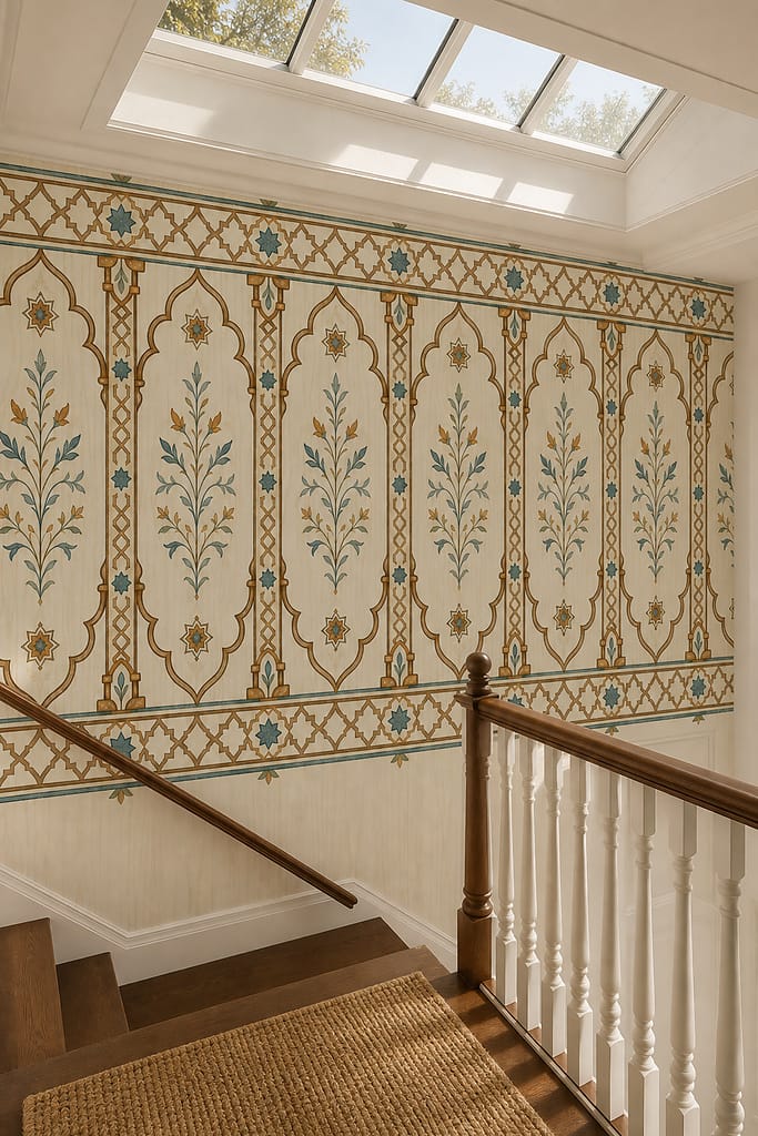 Cream Design Wallpaper Mural product view