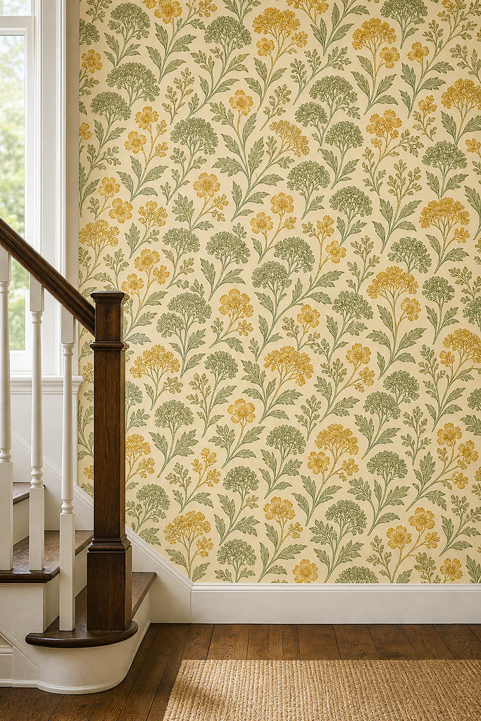 Cream Design Wallpaper Mural product view