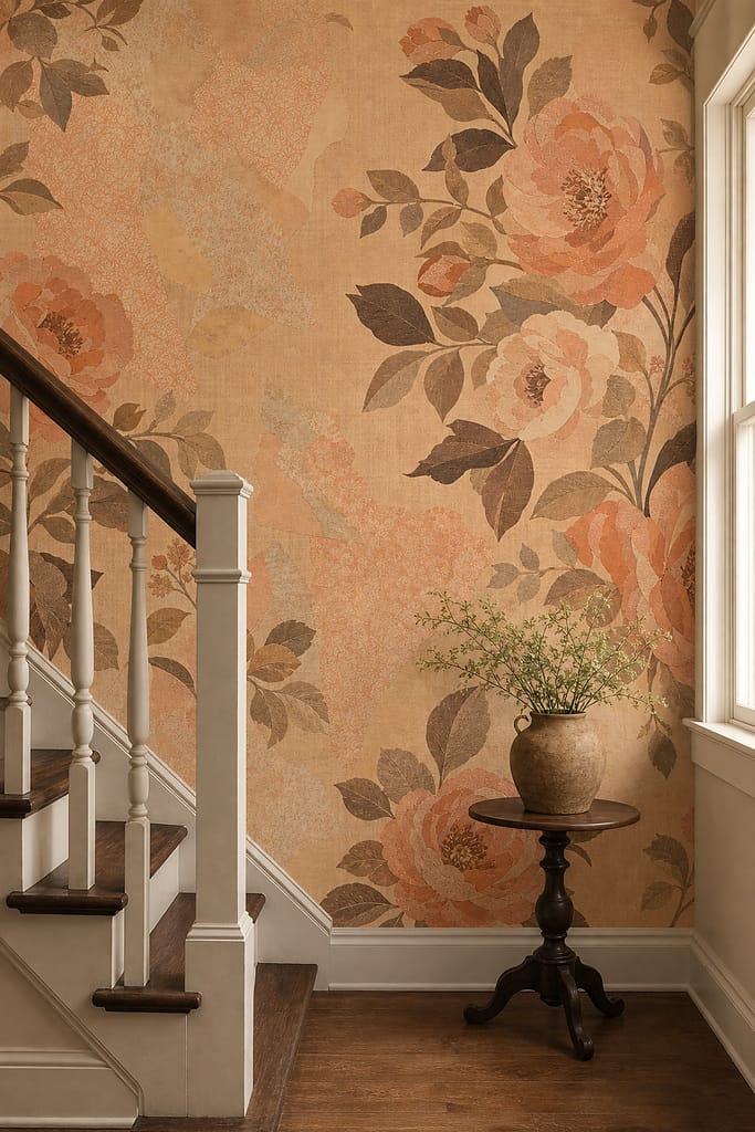 Cream Design Wallpaper Mural product view