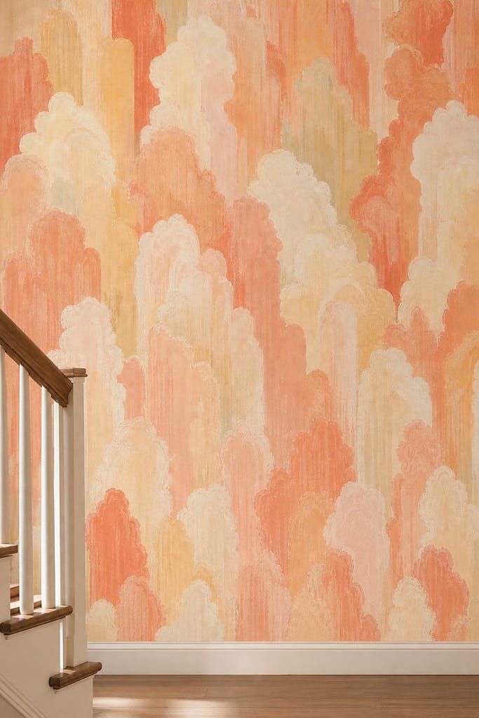 Cream Design Wallpaper Mural product view