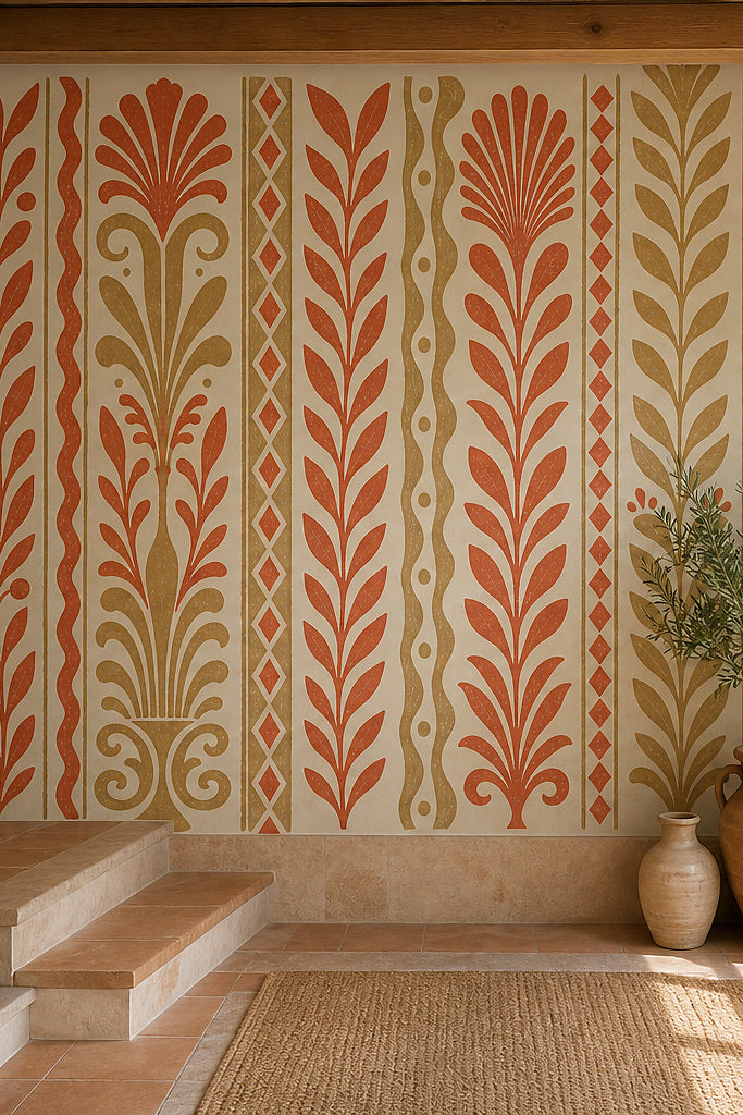 Cream Design Wallpaper Mural product view