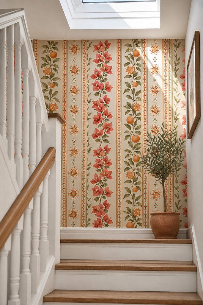 Cream Design Wallpaper Mural product view