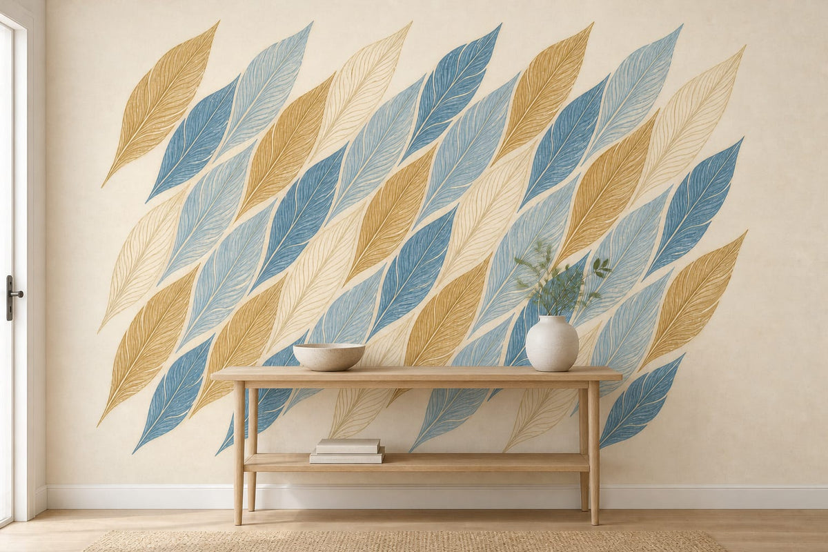 Cream Design Wallpaper Mural product view
