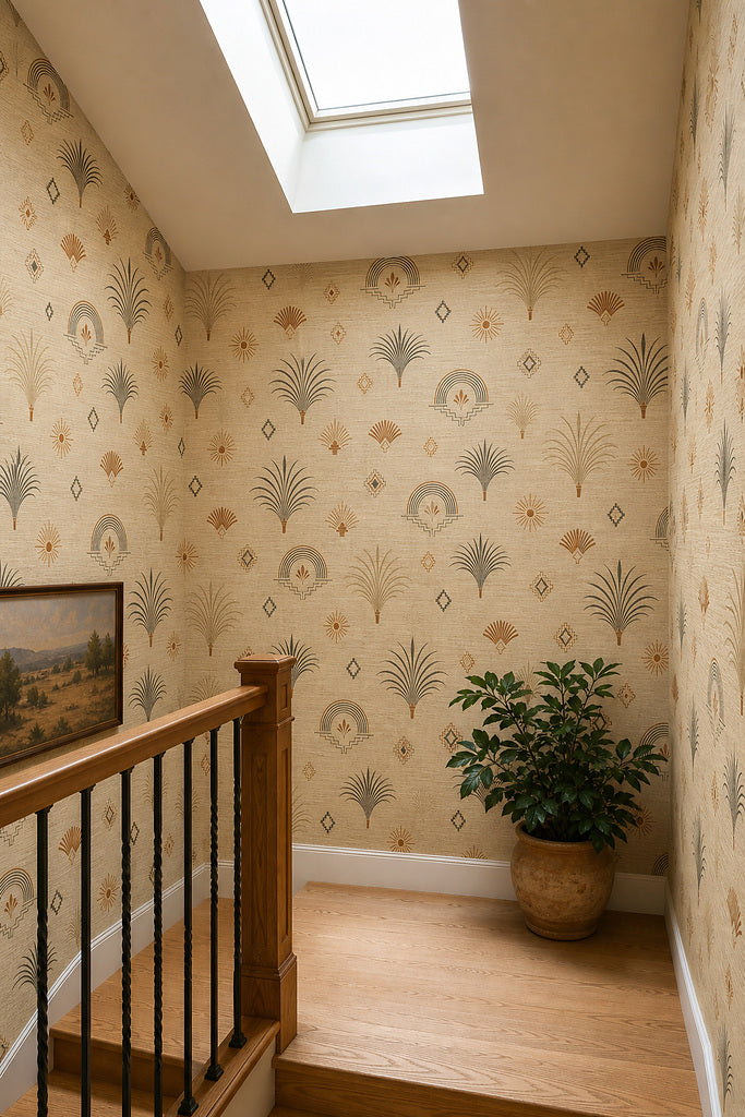 Cream Design Wallpaper Mural product view