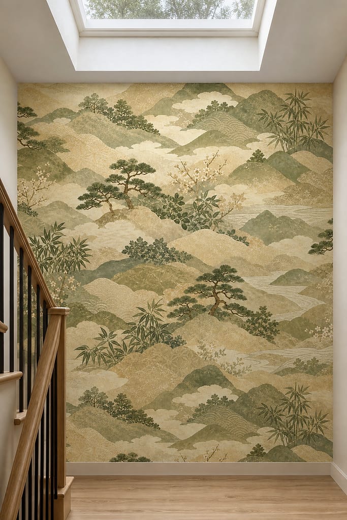 Cream Design Wallpaper Mural product view