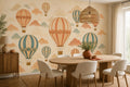 Cream Balloon Wallpaper Mural