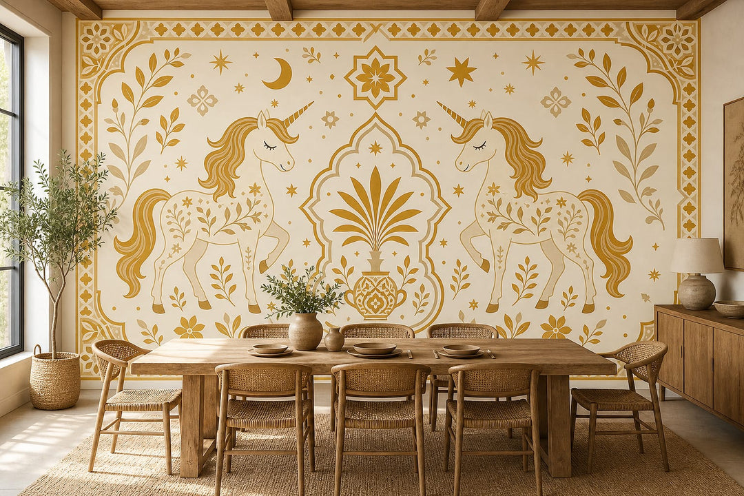 Cream Design Wallpaper Mural product view