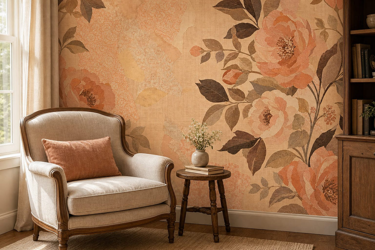 Cream Design Wallpaper Mural product view