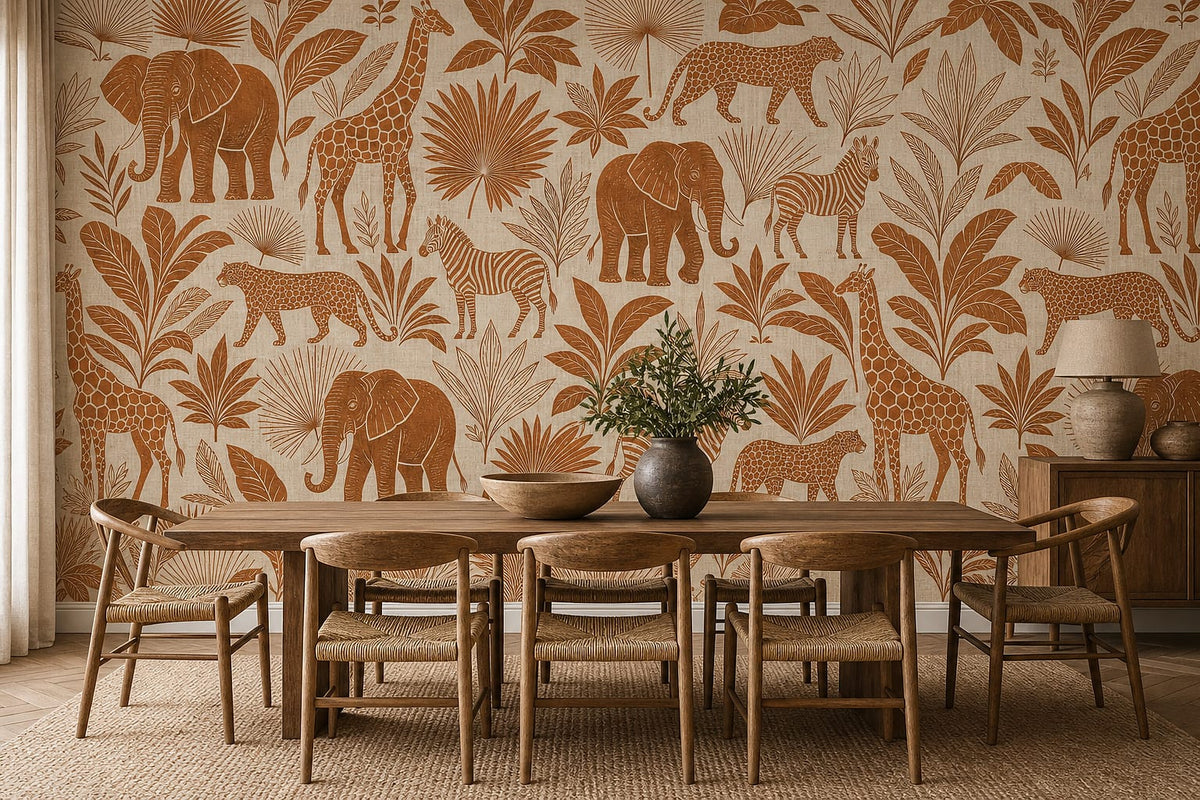 Cream Design Wallpaper Mural product view
