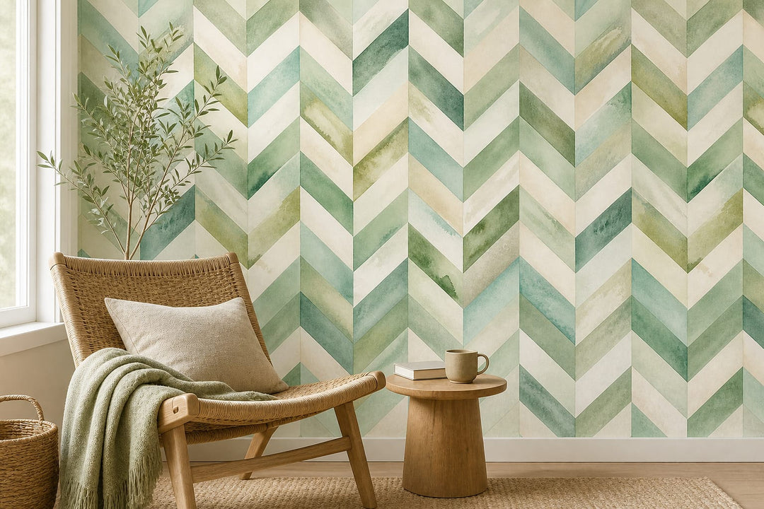 Cream Design Wallpaper Mural product view