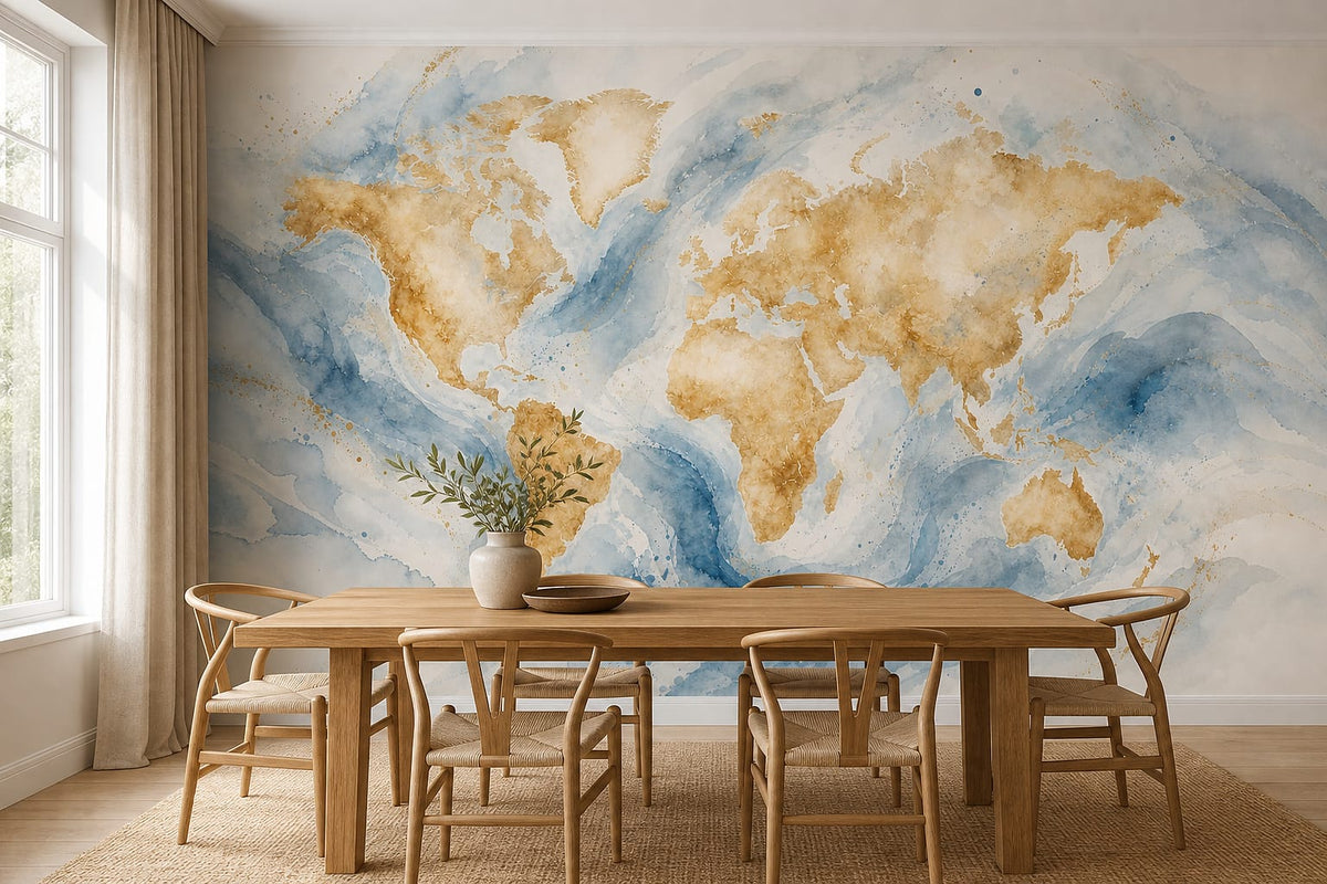 Cream Design Wallpaper Mural product view