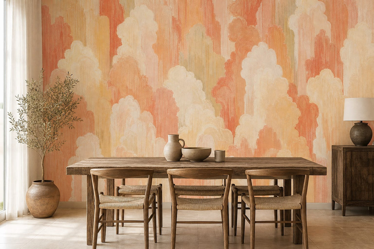Cream Design Wallpaper Mural product view