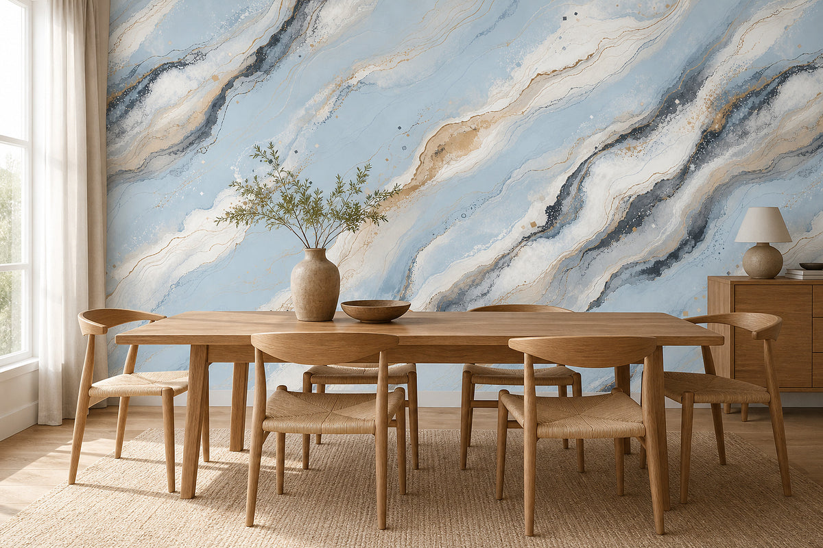 Cream Design Wallpaper Mural product view