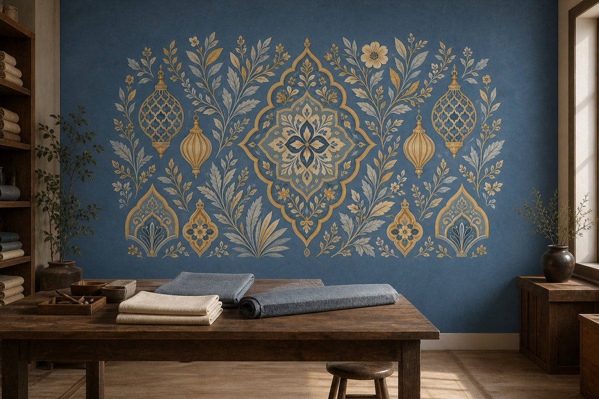 Cream Design Wallpaper Mural product view
