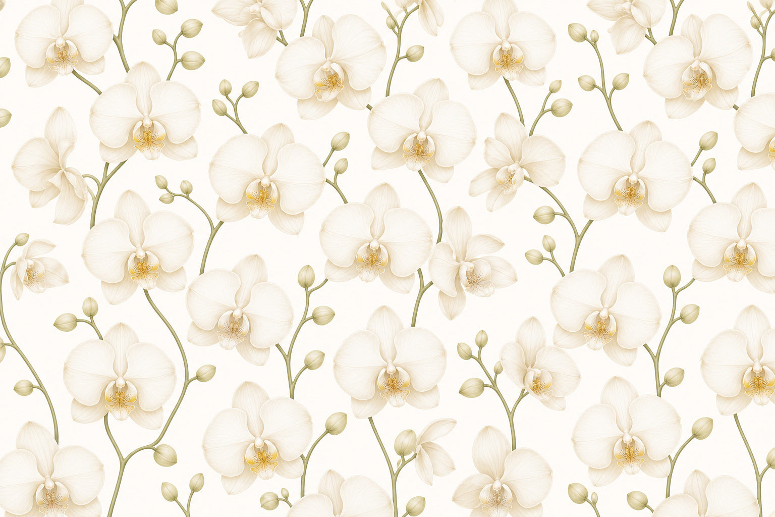 Cream Design Wallpaper Mural