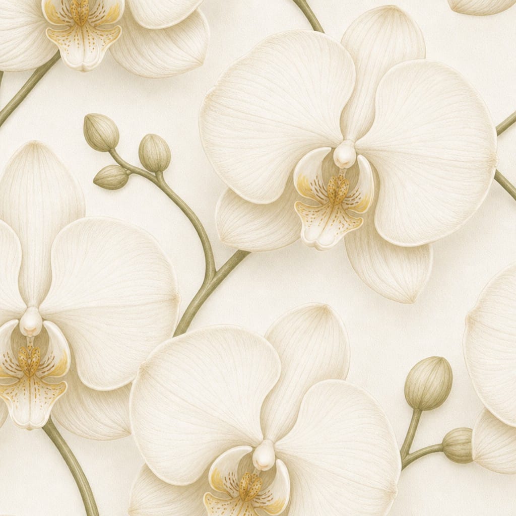 Cream Design Wallpaper Mural product view