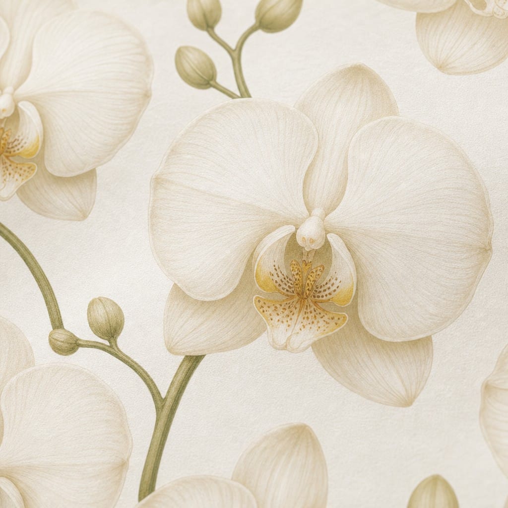 Cream Design Wallpaper Mural product view