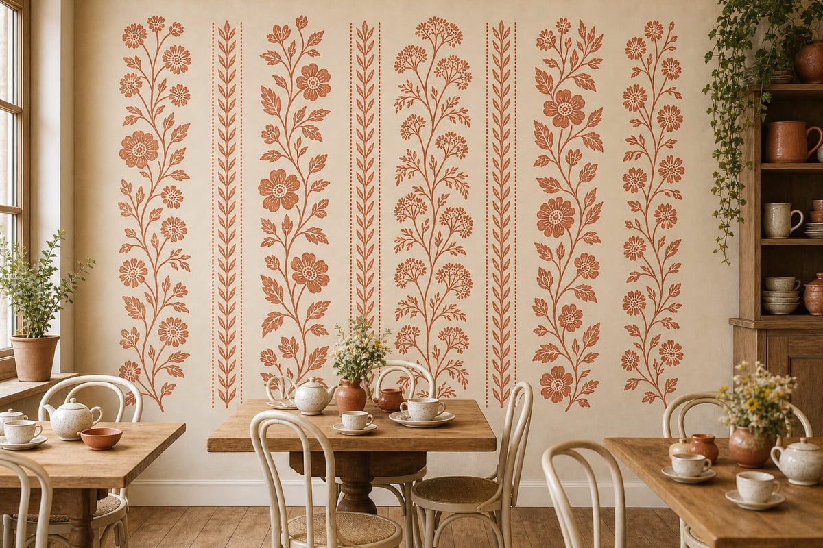 Cream Design Wallpaper Mural product view