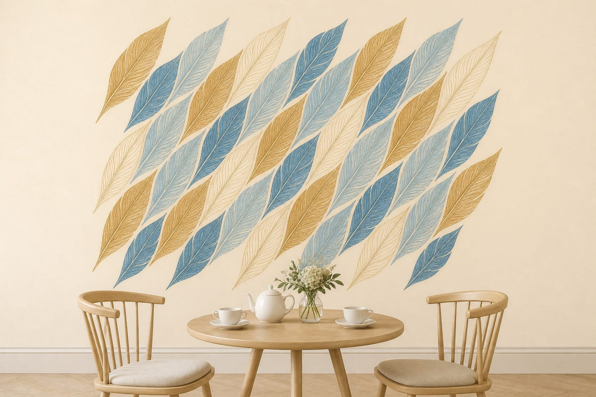 Cream Design Wallpaper Mural product view