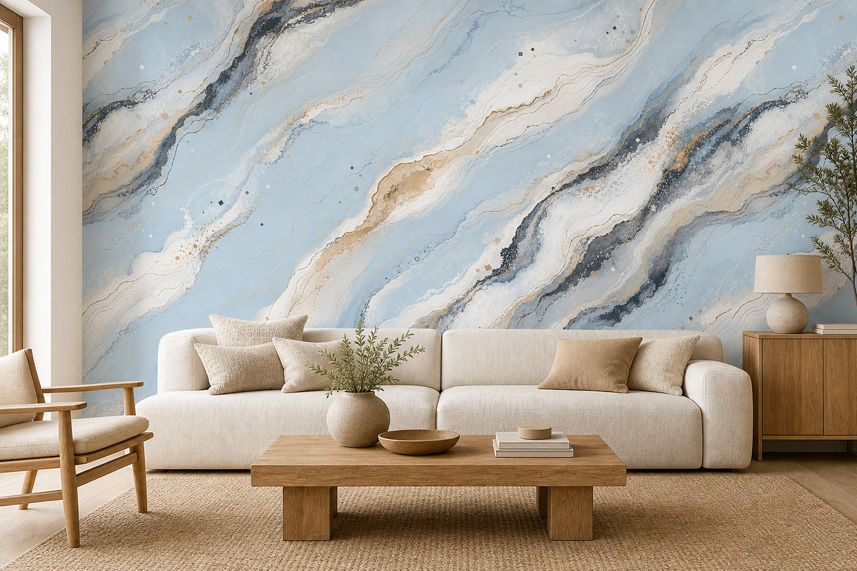 Cream Design Wallpaper Mural product view