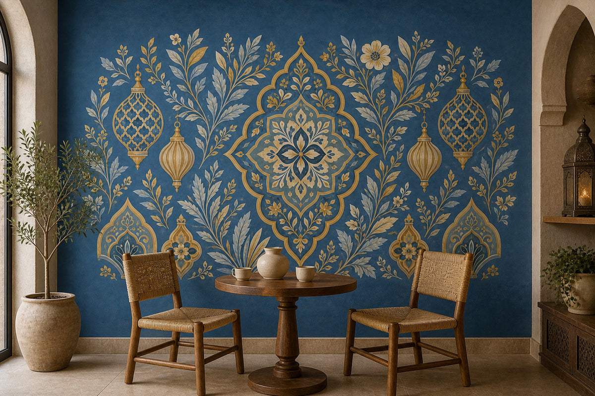 Cream Design Wallpaper Mural product view