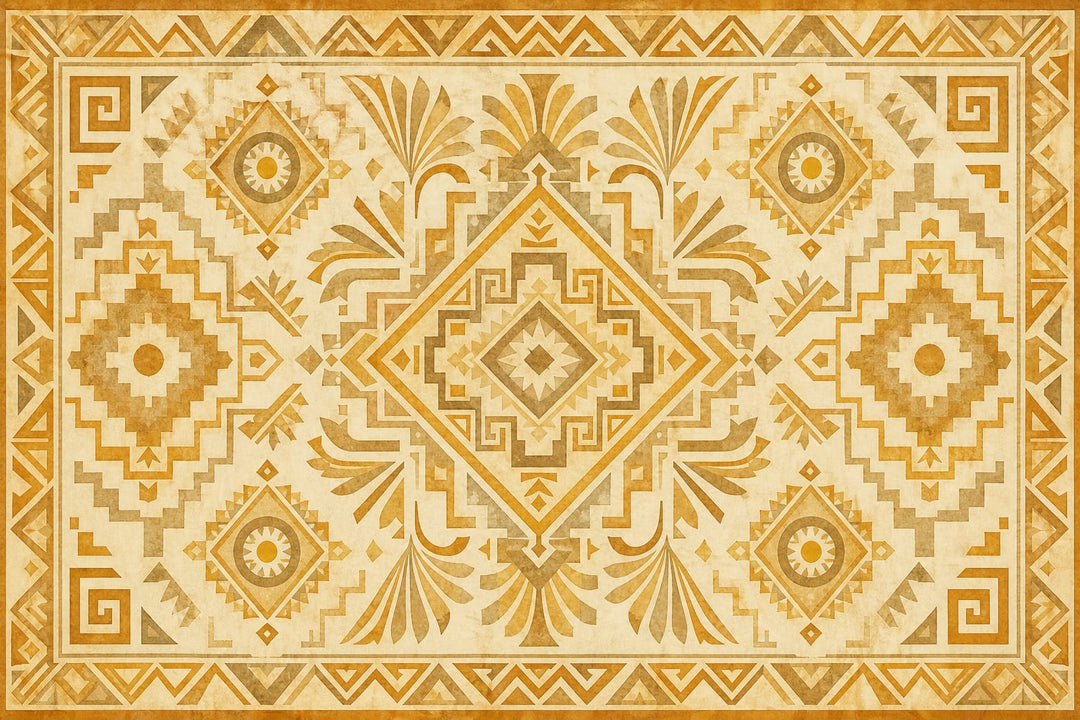 Cream Design Wallpaper Mural product view