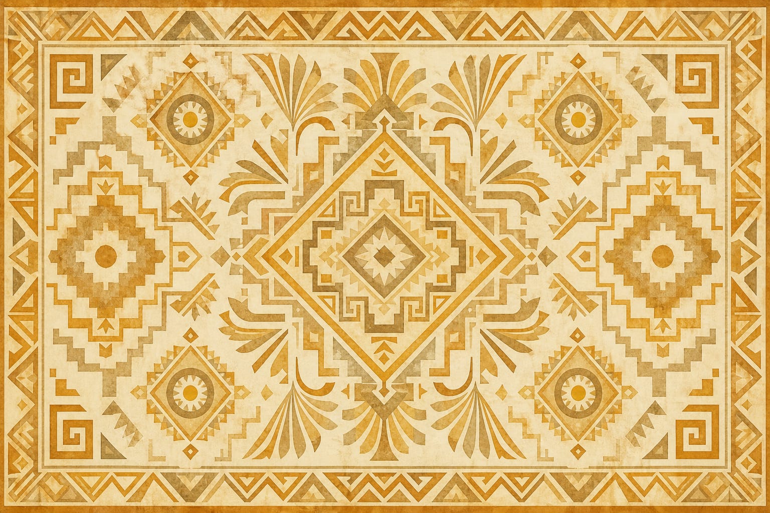 Cream Design Wallpaper Mural