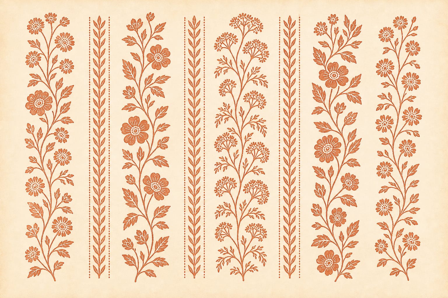 Cream Design Wallpaper Mural