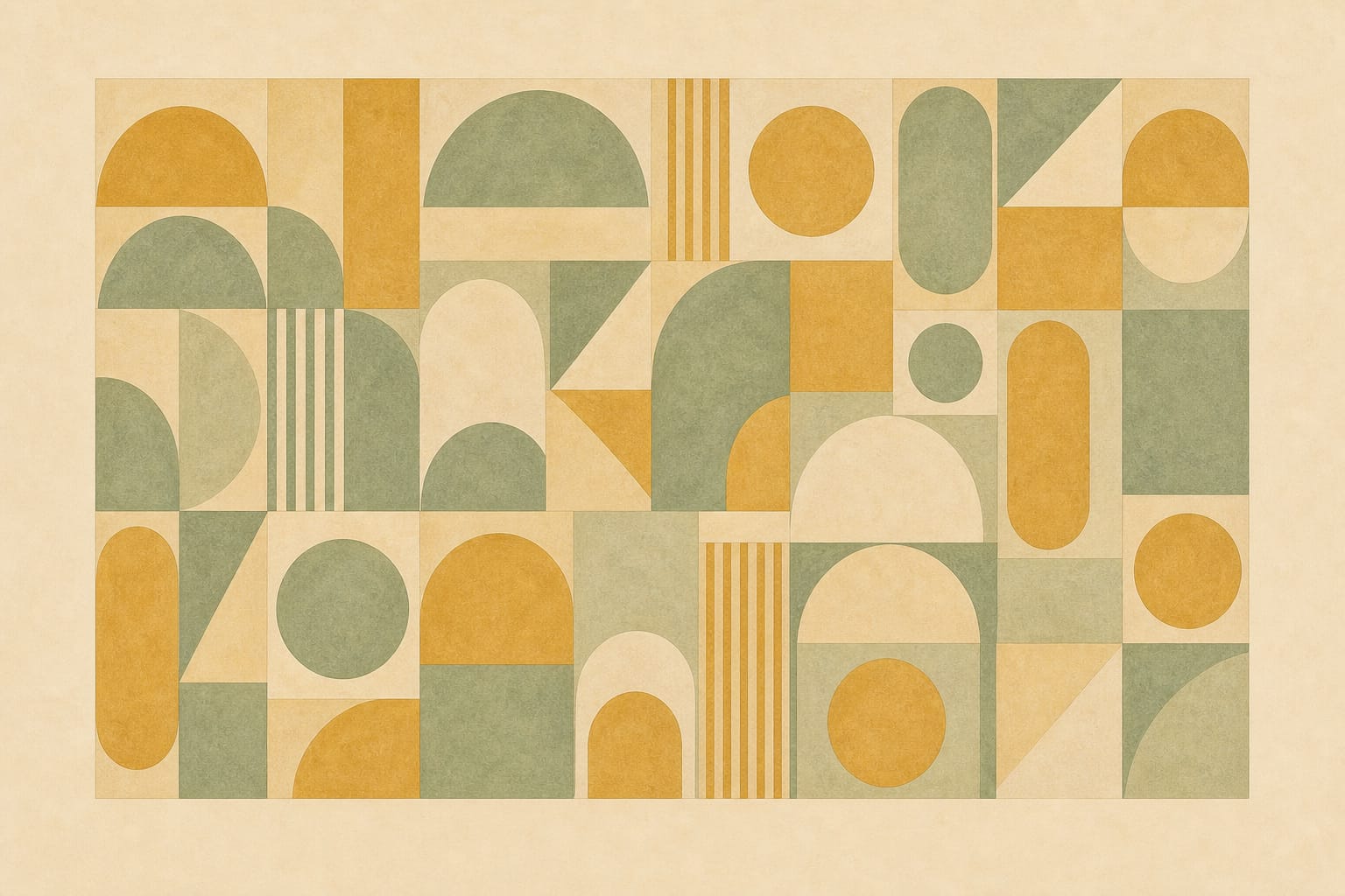 Cream Design Wallpaper Mural