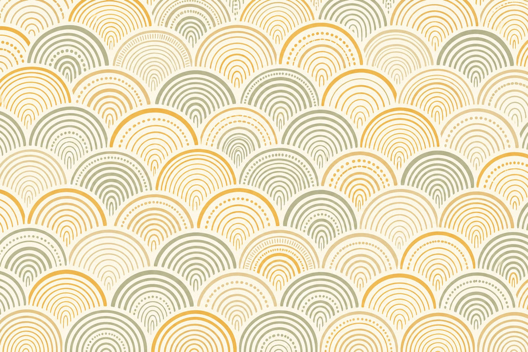 Cream Design Wallpaper Mural product view