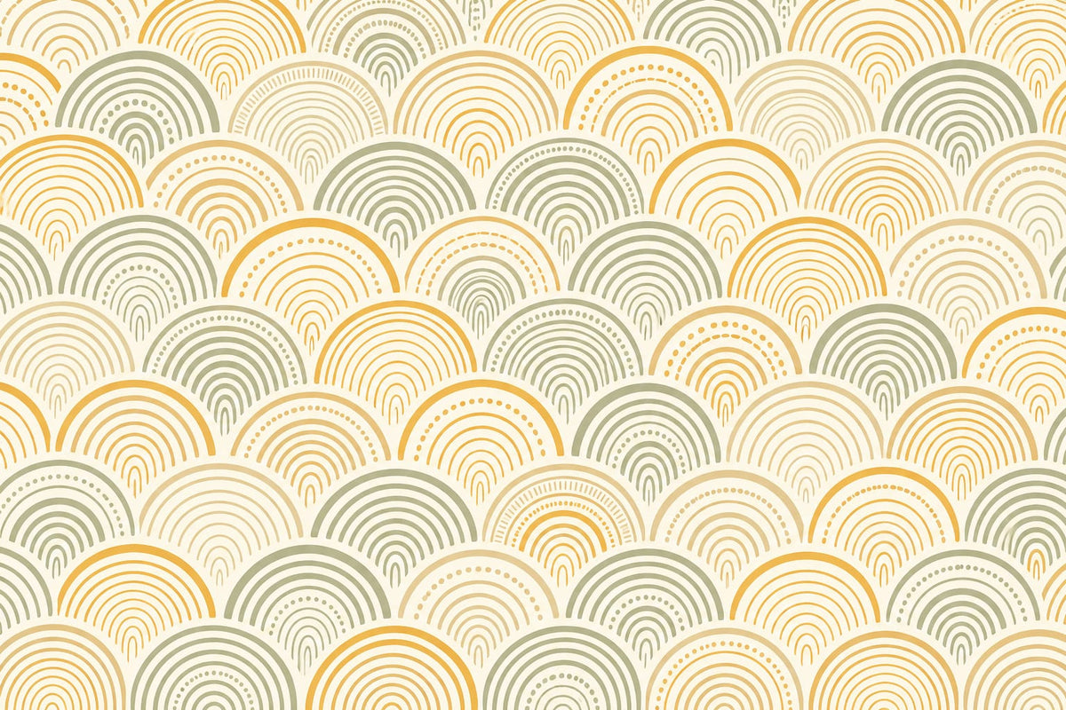 Cream Design Wallpaper Mural product view