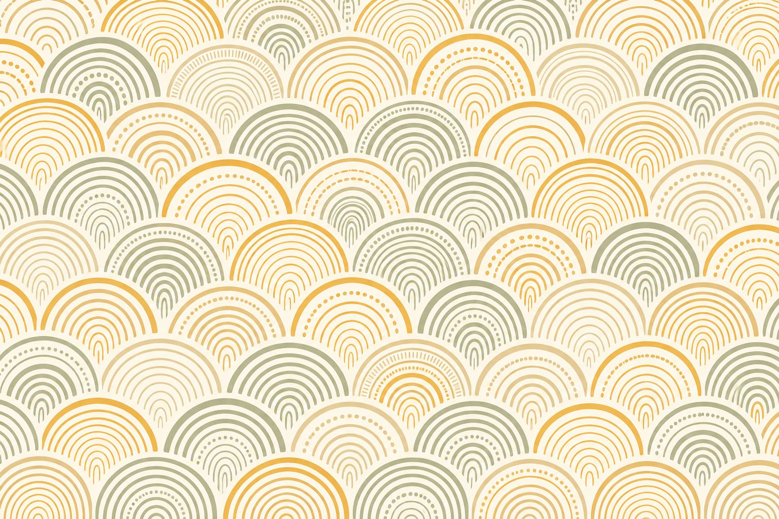 Cream Design Wallpaper Mural