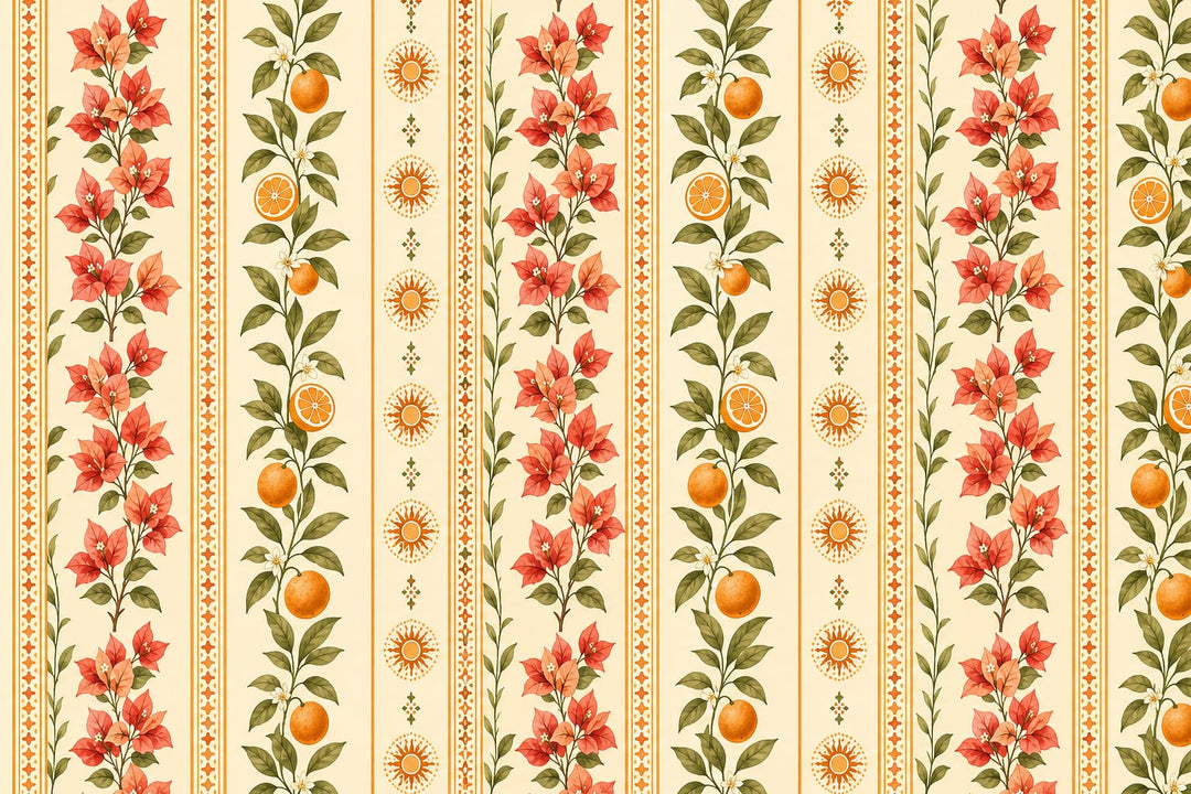 Cream Design Wallpaper Mural product view
