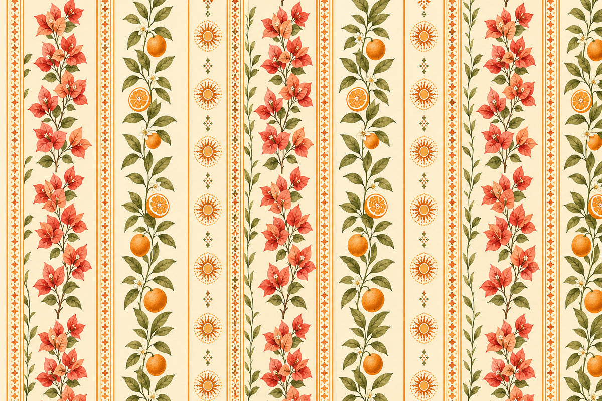 Cream Design Wallpaper Mural product view