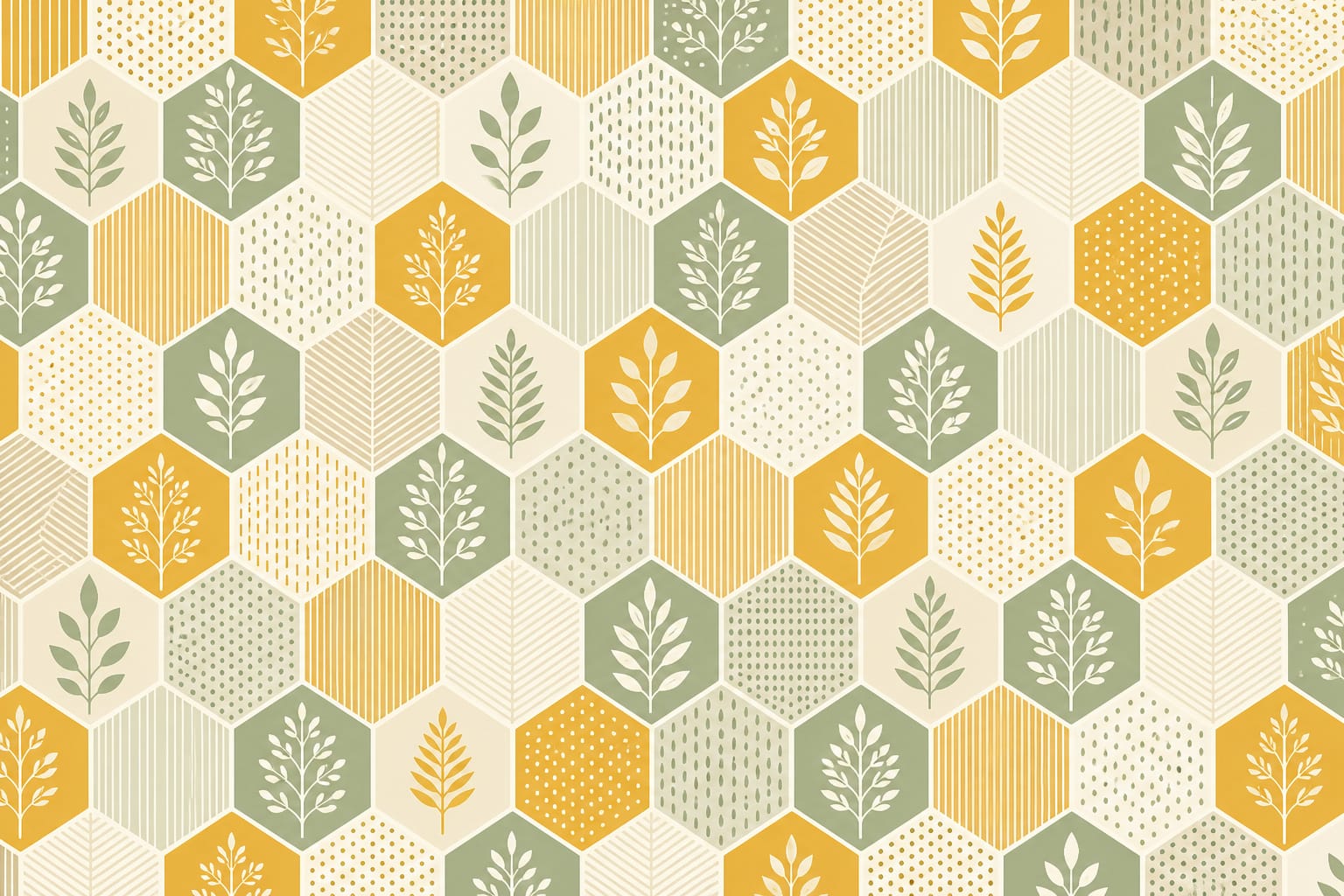 Cream Design Wallpaper Mural