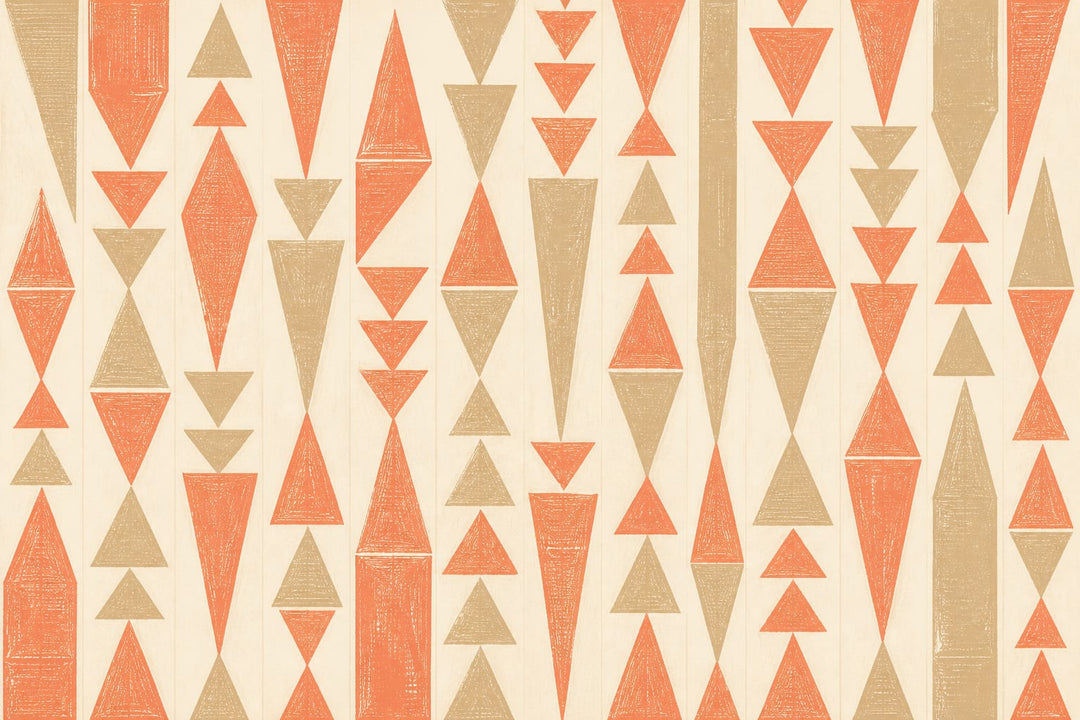 Cream Design Wallpaper Mural product view