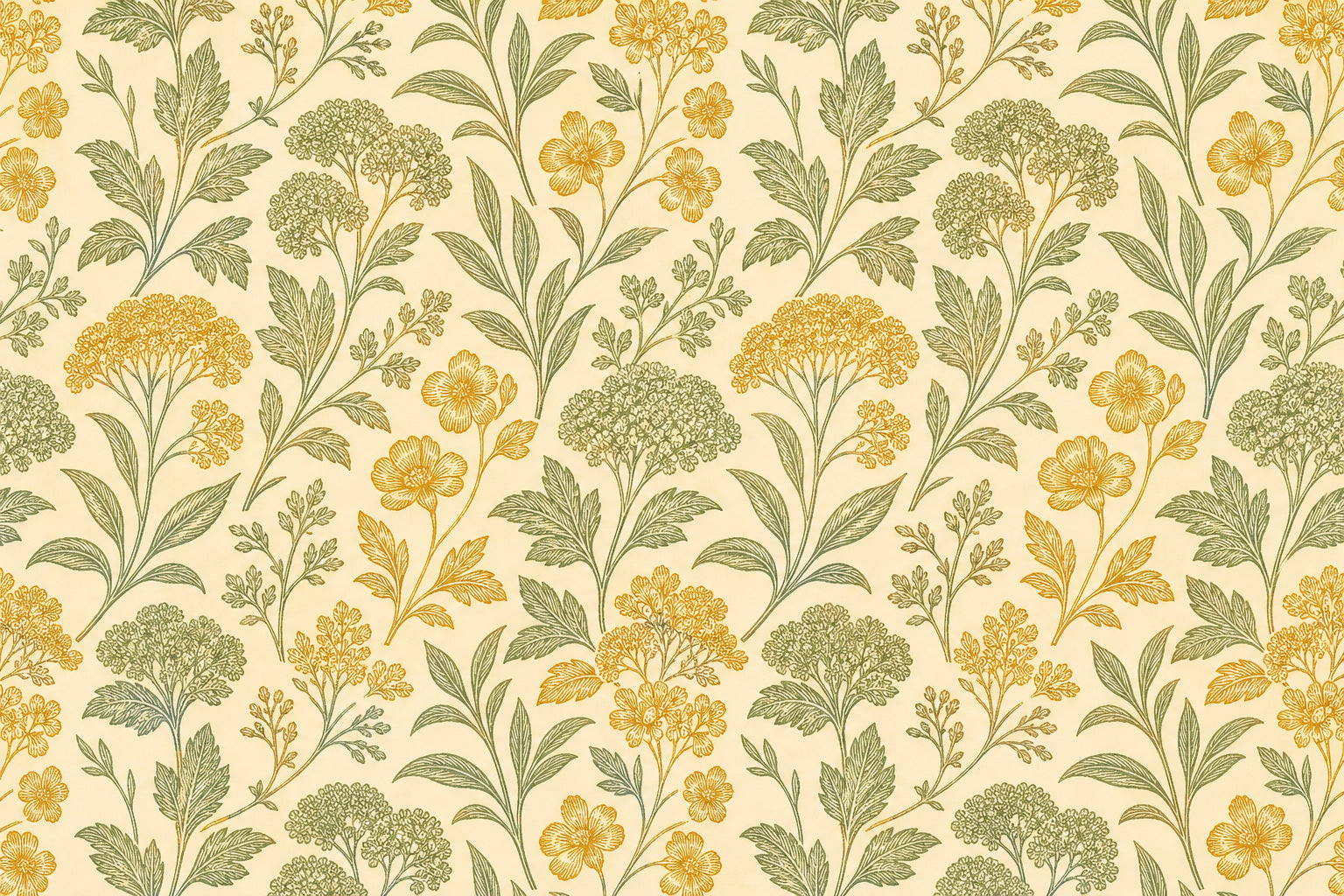 Cream Design Wallpaper Mural